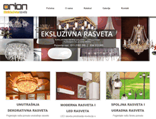 Tablet Screenshot of orionrasveta.com